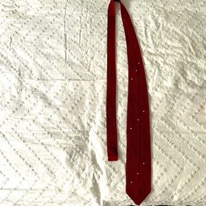 100% SILK CLASSIC TURNBULL and ASSER burgundy tie made in Italy. Very unique